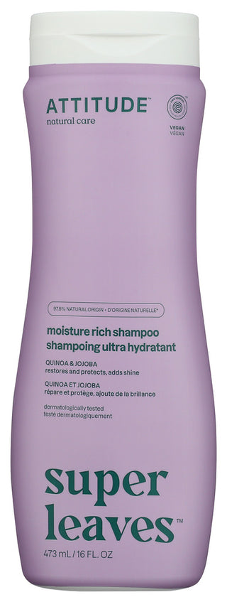 Attitude Shampoo Moisture Rich - No Plunge - Front