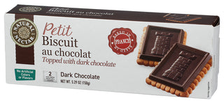 Natural Nectar Biscuit Drk Choc Petit - Right - Front