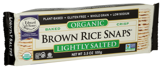 Edward & Sons Snaps Brwn Rice Ls - Left - Front