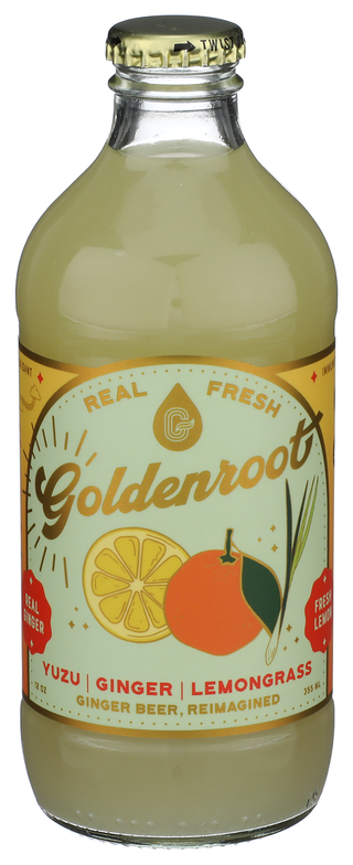 Goldenroot Gingerbeer Yuzu Lemngrss - Centre - Front