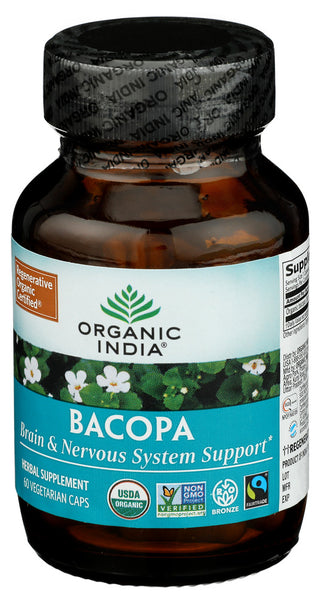 Organic India Bacopa - Right - Front