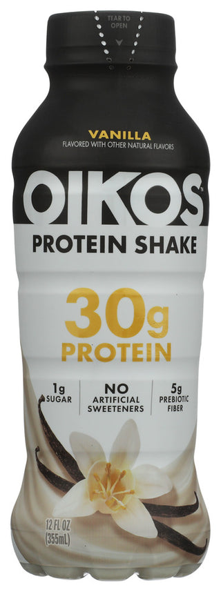Oikos Protein Shake Vnla Rtd - No Plunge - Front