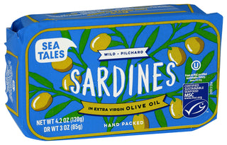 Sea Tales Sardines Evoo - Left - Front