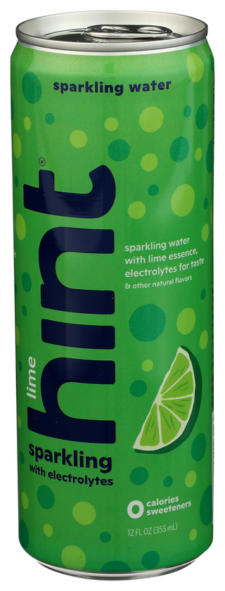Hint Water Spk Elect Lime - Centre - Front