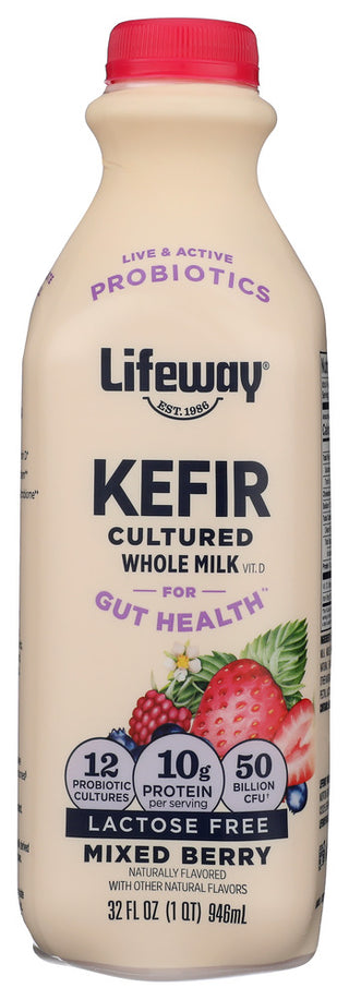 Lifeway Kefir Wm Mixed Berry - No Plunge - Front