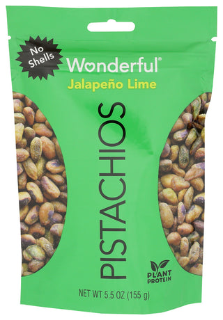 Wonderful Pistachios Pistachios Jlpn Lime - Centre - Front