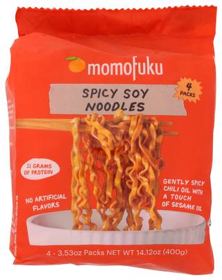 Momofuku Noodles Spicy Soy 4pk - No Plunge - Front