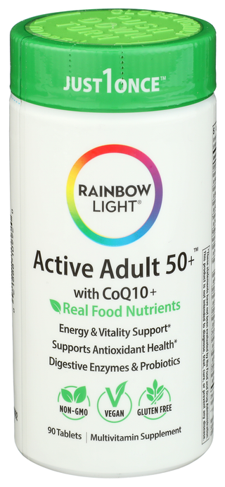 Rainbow Light Multivit One Active Senior - Centre - Front