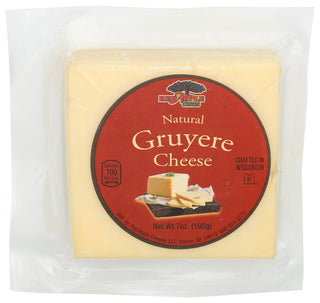 Red Apple Cheese Natural Gruyere - Centre - Front