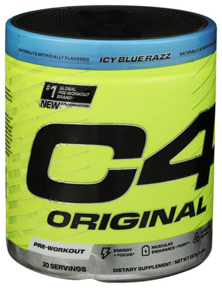 Cellucor C4 Original Blue Rasp - Left - Front