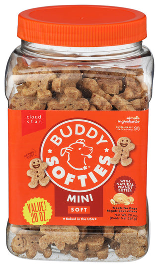 Buddy Biscuits Dog Trt Soft Pnut Butter - Centre - Front