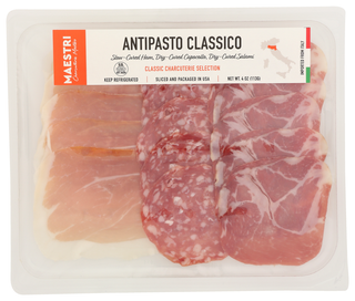 Maestri Meat 3var Antipasto Clss - No Plunge - Front