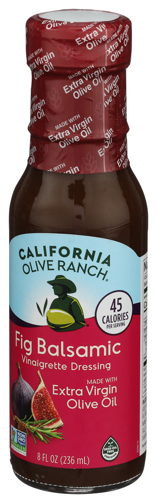 California Olive Ranch Vinaigrette Fig Balsamic - Right - Front