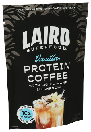Laird Superfood Coffee Prtn Vanilla - Left - Front