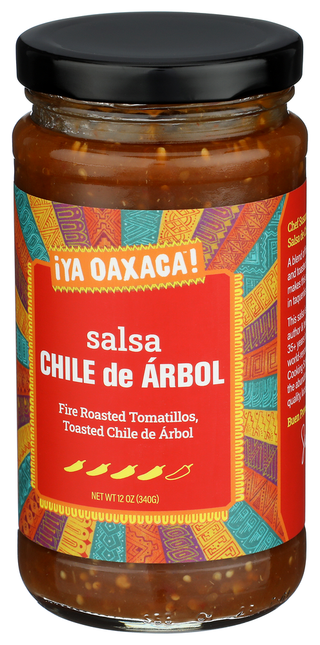 Ya Oaxaca Salsa Chile De Arbol - Right - Front