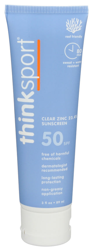Think Sunscreen Sport Spf50 Clear - Centre - Front