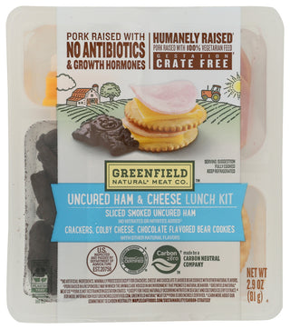 Greenfield Kit Uncured Ham N Chs - No Plunge - Front