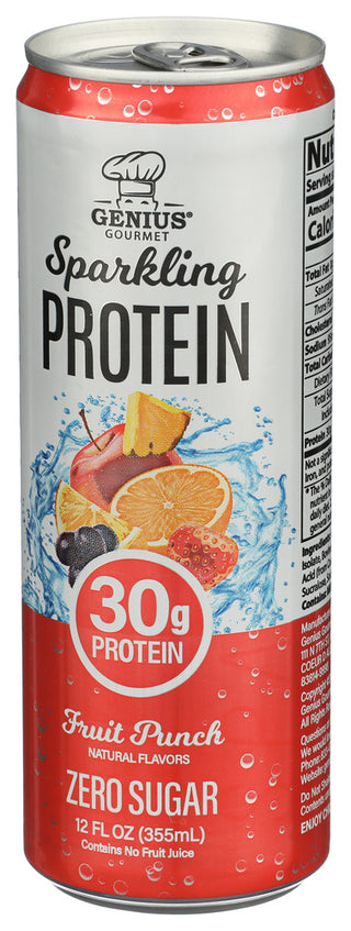 Genius Gourmet Keto Beverage Sprkl Frt Pnch - Right - Front