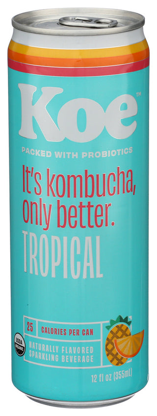 Koe Kombucha Tropical - Centre - Front