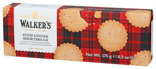 Walkers Shortbread Stem Ginger - Right - Front