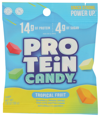 Protein Candy Candy Trpcl Fruit Prtn - No Plunge - Front