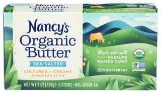 Nancys Butter Sea Salt Organic - Centre - Front