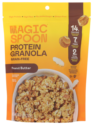 Magic Spoon Granola Prtn Peanut Bttr - No Plunge - Front