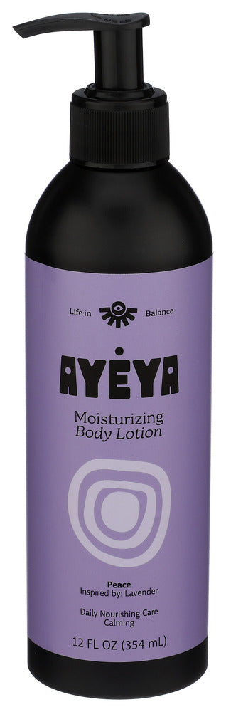 Ayeya Lotion Body Peace - Centre - Front