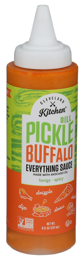 Cleveland Kitchen Sauce Dill Pckle Buffalo - Left - Front