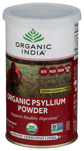 Organic India Psyllium Powder - Right - Front