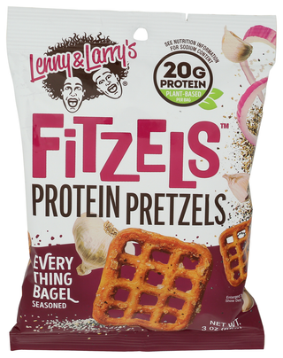 Lenny & Larrys Pretzel Everything Bagel - Centre - Front