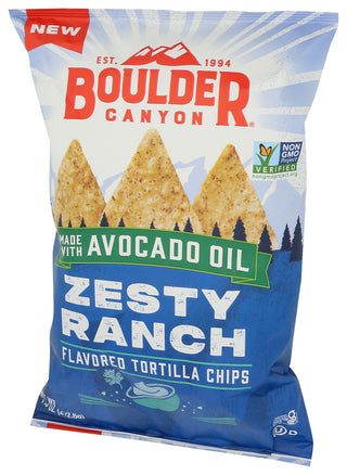 Boulder Canyon Chips Trtla Zesty Ranch - Right - Front