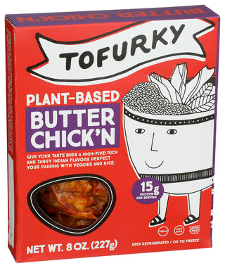 Tofurky Chickn Butter Plant Base - Left - Front