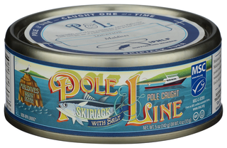Pole And Line Tuna Skpjck Chnk Wtr Slt - Centre - Front