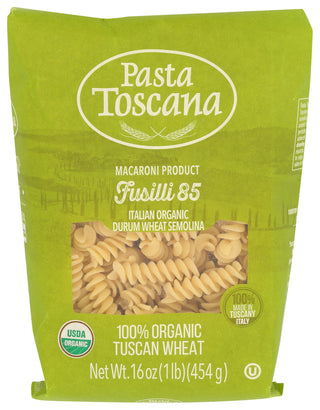 Pasta Toscana Pasta Fusilli Organic - Centre - Front