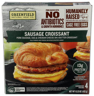 Greenfield Croissant Brkfst Sausage - Centre - Front