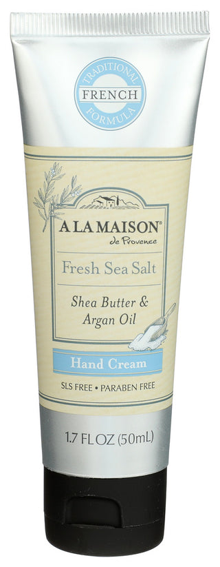 A LA MAISON DE PROVENCE HAND CREAM, FRESH SEA SALT, 1.7 FL. OZ. - Centre - Front