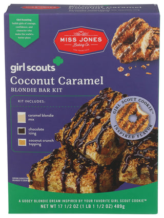Miss Jones Baking Co Blondie Kit Coconut Crml - Centre - Front