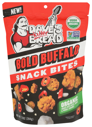 Daves Killer Bread Bites Buffalo Baked - Centre - Front