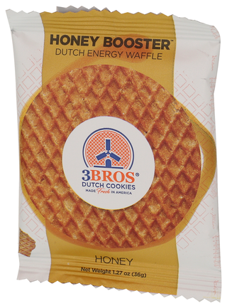 3bros Cookie Wafer Honey Bstr - Right - Front