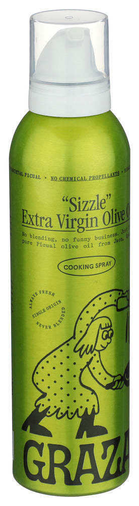 Graza Oil Olive Sizzle Ex Vrgn - Left - Front