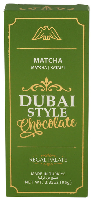 Regal Palate Chocolate Matcha Db - Centre - Front