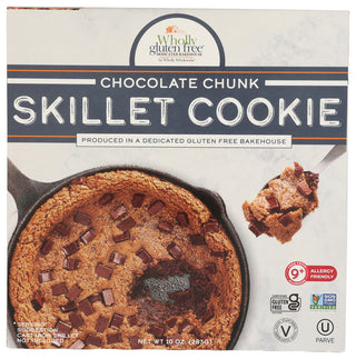 Wholly Wholesome Cookie Skillet Choc Chnk - No Plunge - Front
