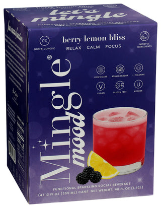 Mingle Mocktails Na Mkt Berry Lmn Bls 4pk - Left - Front