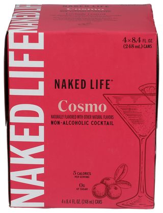 Naked Life Na Cktl Cosmo 4pk - Centre - Front