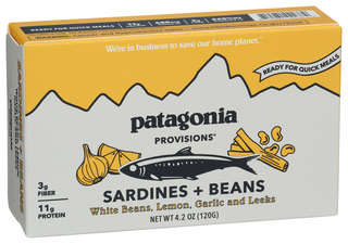 Patagonia Provisions Sardines & Beans Wht Bns - Left - Front