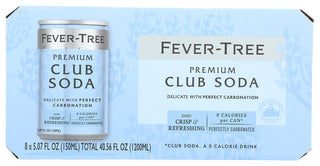Fever Tree Soda 8pk Club - No Plunge - Front