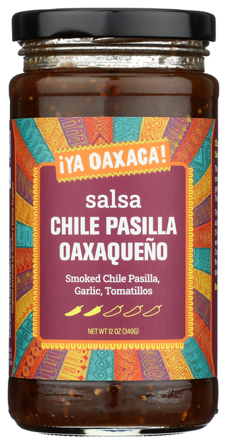 Ya Oaxaca Salsa Pasilla Oaxaqueno - No Plunge - Front