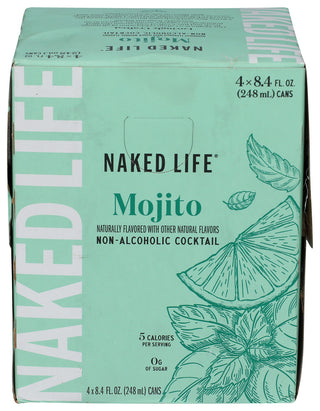Naked Life Na Cktl Mojito 4pk - Centre - Front