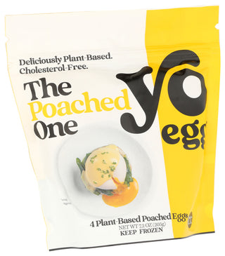Yo Egg Eggs Poached Plntbsd 4pc - Left - Front